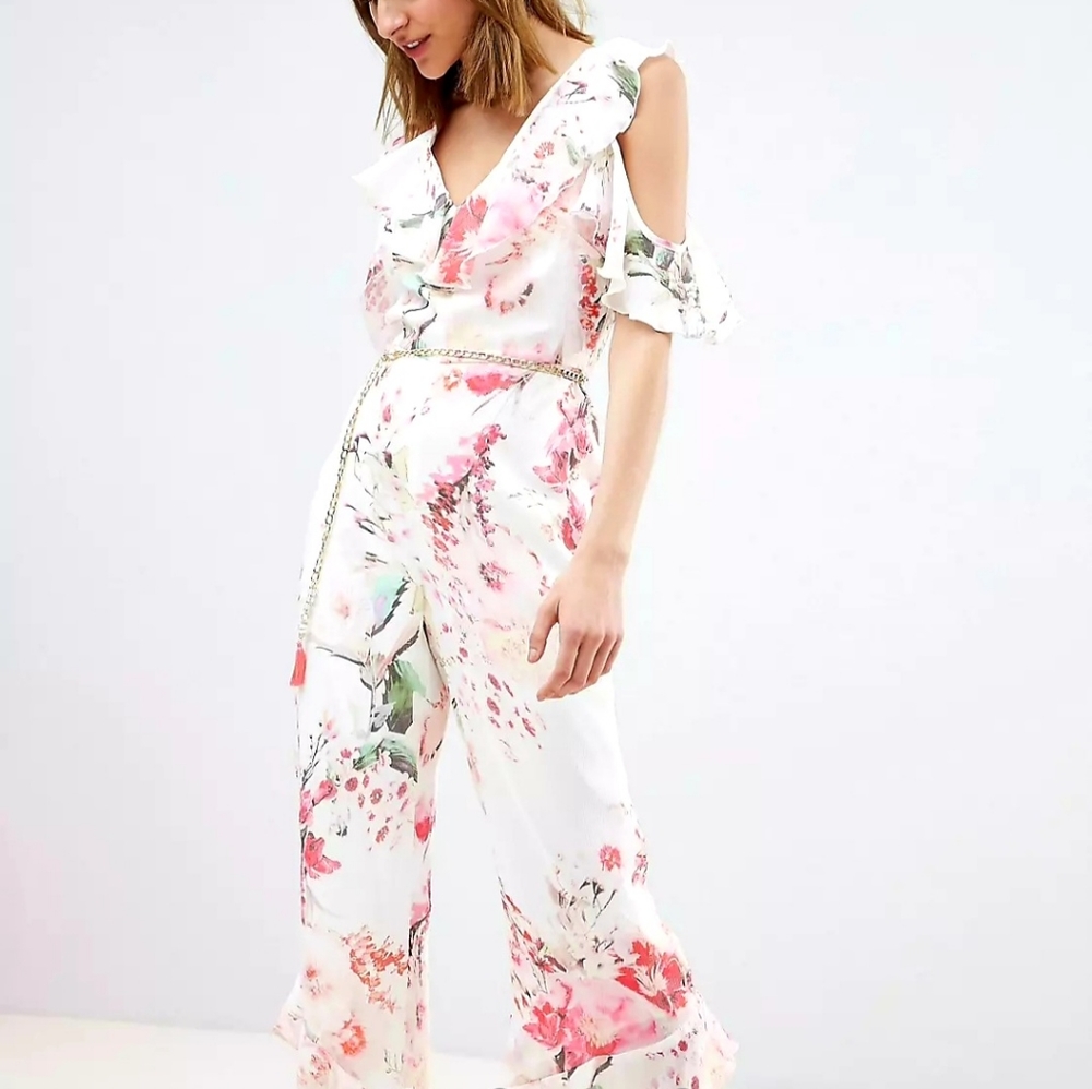 River Island Frill jumpsuit.